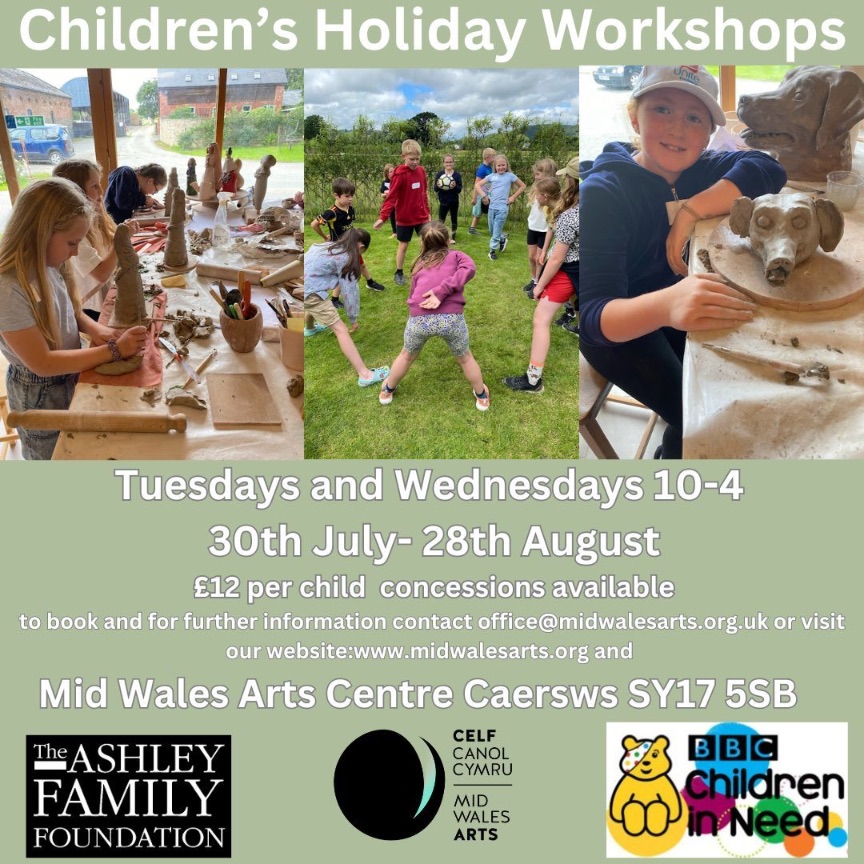 Children’s Summer Holiday Art Workshops